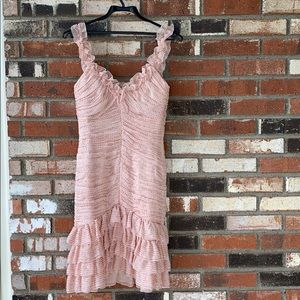 Vintage Luisa Spagnoli Pink Polka Dot Dress Size 40💖💘💝💓💗💞💕👗🩷